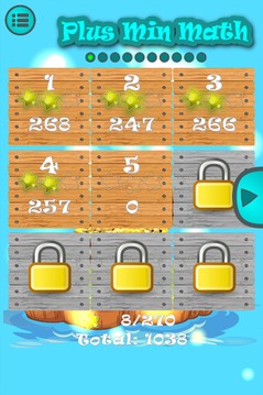 Plus Minus Kids Math Trainer游戏截图4