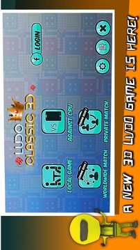 Ludo Classic 3D游戏截图2