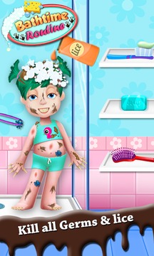 Bathtime Routine - kids game游戏截图3