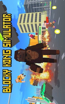 Blocky Gorilla: Crazy Kong游戏截图5