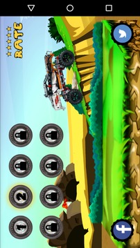 RF Car Hill Climb Racing游戏截图1