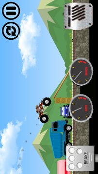 Hill Climb Race Stunt HD 2017游戏截图3