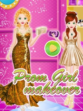 Prom Makeup Salon游戏截图1