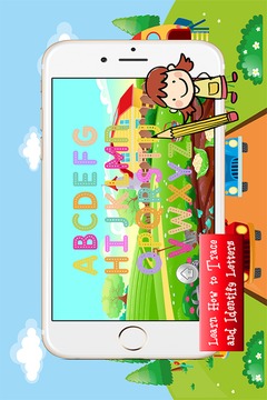 ABC Tracing and Puzzle Game游戏截图2