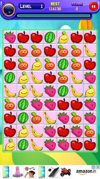 Funny Fruits Blast游戏截图4