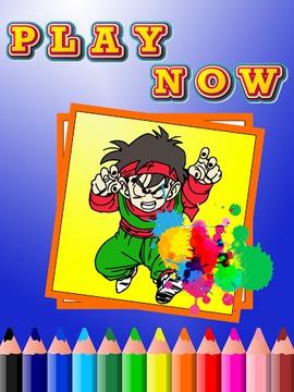 Super Saiyan Coloring Book游戏截图2