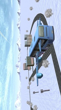 Winter Bus Flying游戏截图2