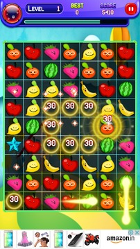 Funny Fruits Blast游戏截图1