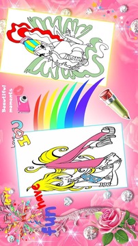 WinX Coloring Book游戏截图2
