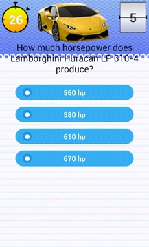 Quiz for Huracan Fans游戏截图4