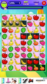 Funny Fruits Blast游戏截图5