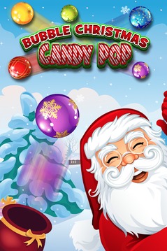 Bubble Christmas Candy Pop游戏截图1