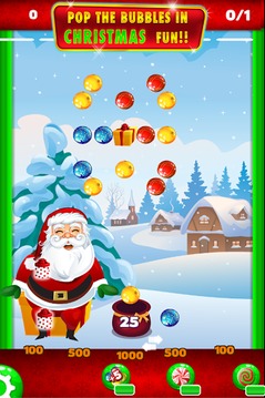 Bubble Christmas Candy Pop游戏截图4