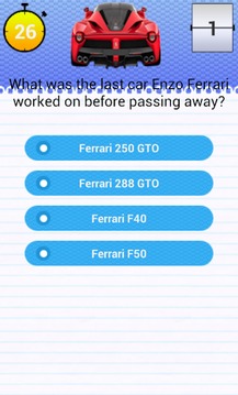 Quiz for Ferrari Fans游戏截图5