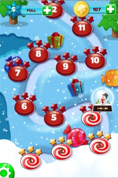 Bubble Christmas Candy Pop游戏截图3