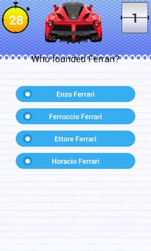 Quiz for Ferrari Fans游戏截图4