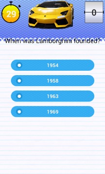 Quiz for Lamborghini Fans游戏截图3