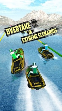 Hydro Race - Ski Boat Rider游戏截图3