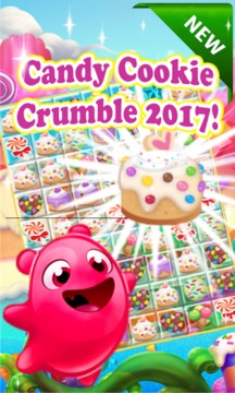 Candy Cookie Crumble 2017 New!游戏截图2