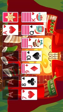 Solitaire Warm Christmas Theme游戏截图3