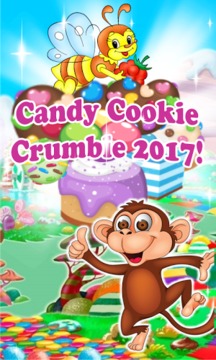 Candy Cookie Crumble 2017 New!游戏截图1