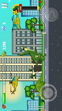 Jurassic: The city rampage游戏截图1