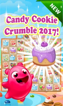 Candy Cookie Crumble 2017 New!游戏截图3