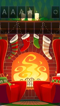 Solitaire Warm Christmas Theme游戏截图2