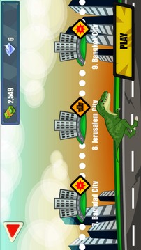 Jurassic: The city rampage游戏截图2
