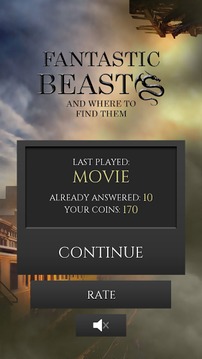 Quiz Fantastic Beasts游戏截图1