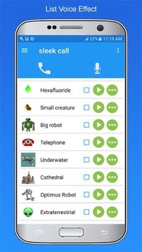 Call Voice Changer :Sleek Call游戏截图4