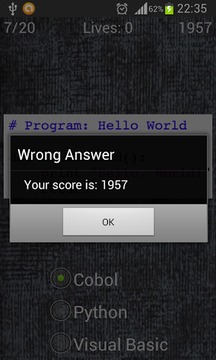 编程语言测验游戏截图5