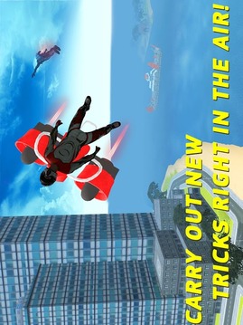 Skydiving Flying Air Race - 2游戏截图4