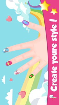 Cute pony nail salon游戏截图2