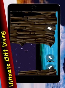 Back-Flip Cliff Diving Game游戏截图4