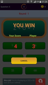 Math Game Challenge游戏截图1