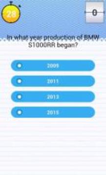 Quiz for BMW S1000RR Fans游戏截图3