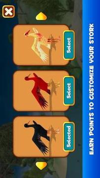 Stork Bird Simulator 3D游戏截图3