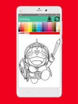 Coloring Doraemon Books游戏截图3