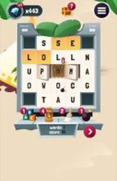 Word Crusher Quest Word Game游戏截图1