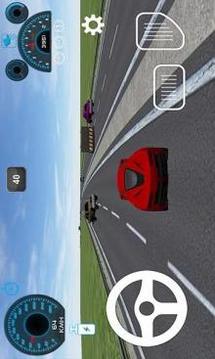 Traffic Racer on Bendy Roads游戏截图1