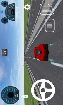 Traffic Racer on Bendy Roads游戏截图3