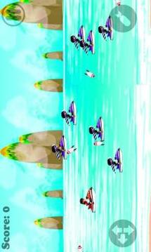 jetski ladybug race surfer游戏截图1