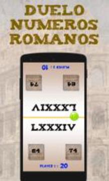 Adivina número romano duelo游戏截图1