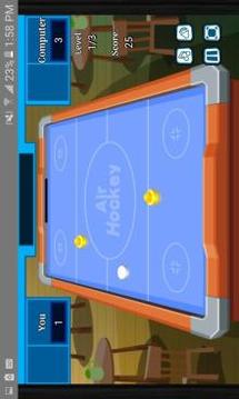 Retro Air Hockey Free游戏截图3