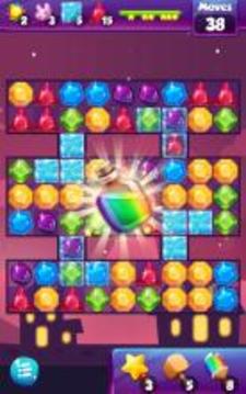 Jewel Crush Star Gems Blast游戏截图1