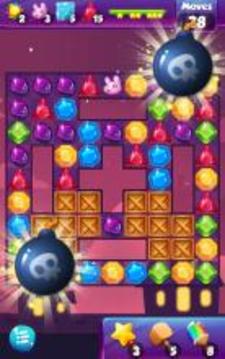 Jewel Crush Star Gems Blast游戏截图3