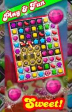 Candy Cat Match 3游戏截图3