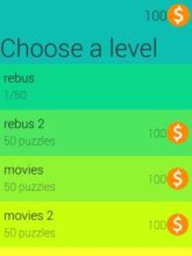 Rebus Puzzles- Word Quiz Game游戏截图4