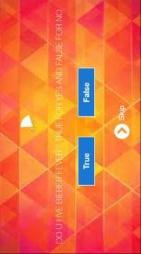 Justin Bieber TF Quiz游戏截图5